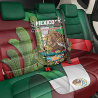 Mexico Independence Day 2025 Back Car Seat Cover 215th Anniversary Estados Unidos Mexicanos - Wonder Print Shop