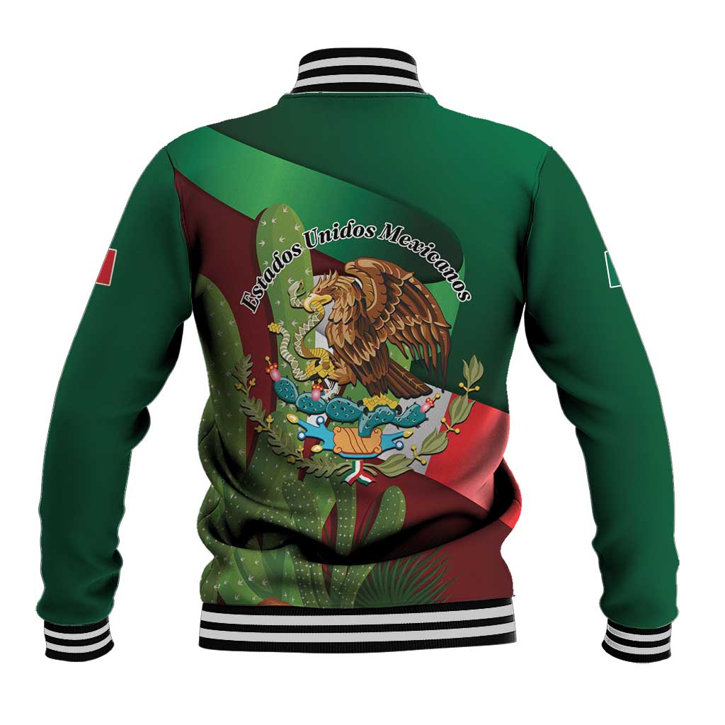 Mexico Independence Day 2025 Baseball Jacket 215th Anniversary Estados Unidos Mexicanos - Wonder Print Shop