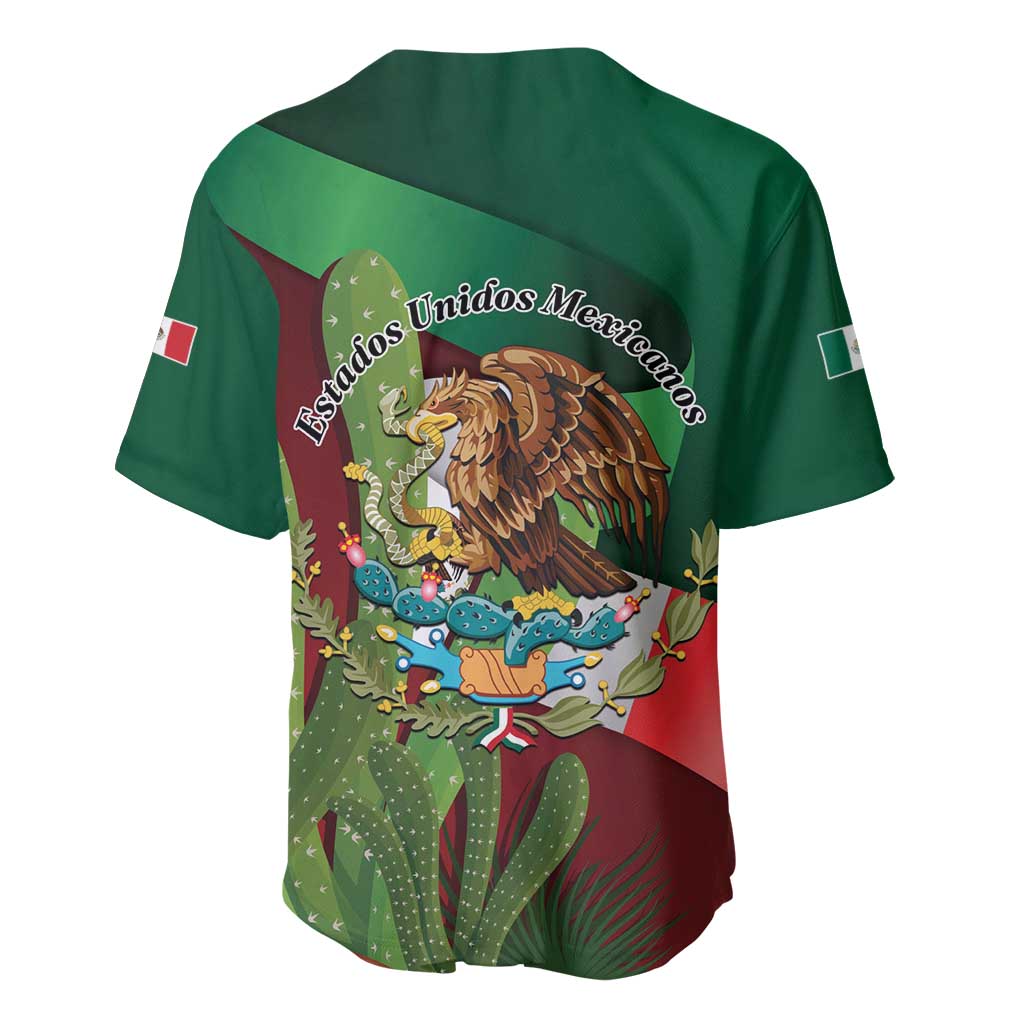 Mexico Independence Day 2025 Baseball Jersey 215th Anniversary Estados Unidos Mexicanos - Wonder Print Shop
