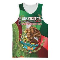 Mexico Independence Day 2025 Basketball Jersey 215th Anniversary Estados Unidos Mexicanos - Wonder Print Shop