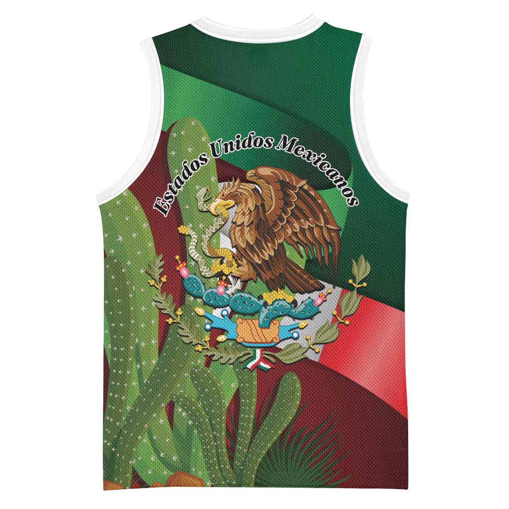 Mexico Independence Day 2025 Basketball Jersey 215th Anniversary Estados Unidos Mexicanos - Wonder Print Shop