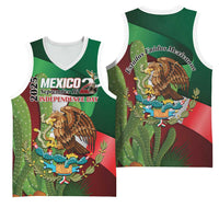 Mexico Independence Day 2025 Basketball Jersey 215th Anniversary Estados Unidos Mexicanos - Wonder Print Shop
