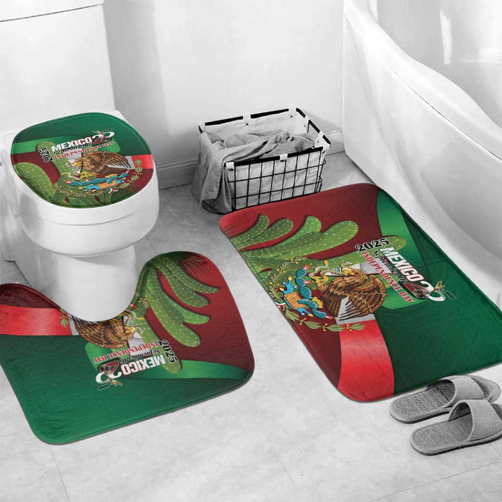 Mexico Independence Day 2025 Bathroom Set 215th Anniversary Estados Unidos Mexicanos - Wonder Print Shop