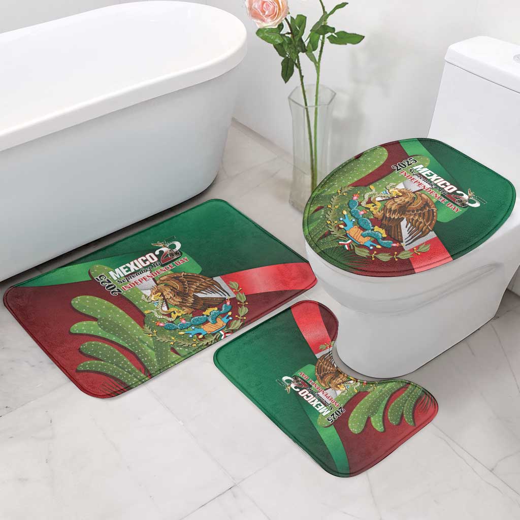 Mexico Independence Day 2025 Bathroom Set 215th Anniversary Estados Unidos Mexicanos - Wonder Print Shop