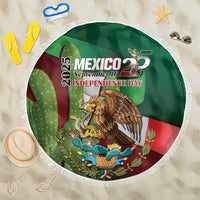 Mexico Independence Day 2025 Beach Blanket 215th Anniversary Estados Unidos Mexicanos - Wonder Print Shop