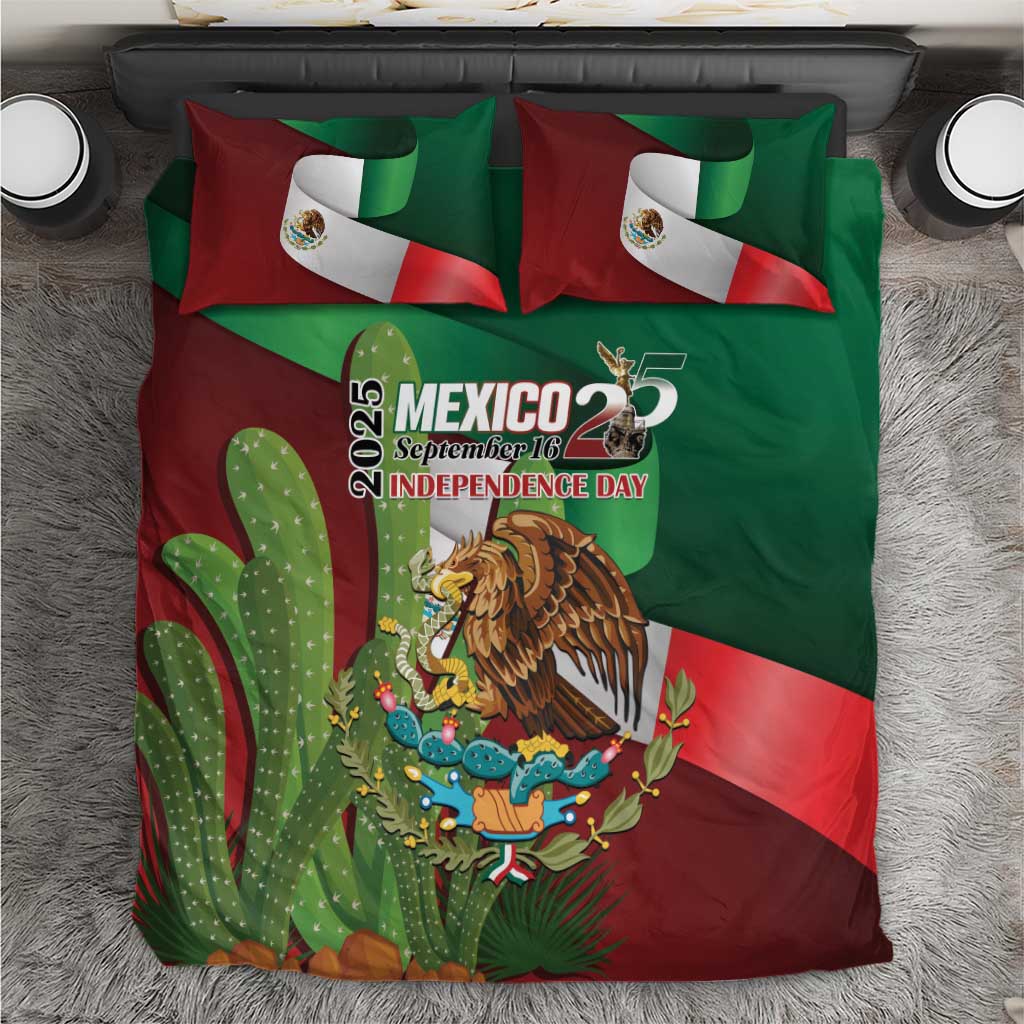 Mexico Independence Day 2025 Bedding Set 215th Anniversary Estados Unidos Mexicanos - Wonder Print Shop
