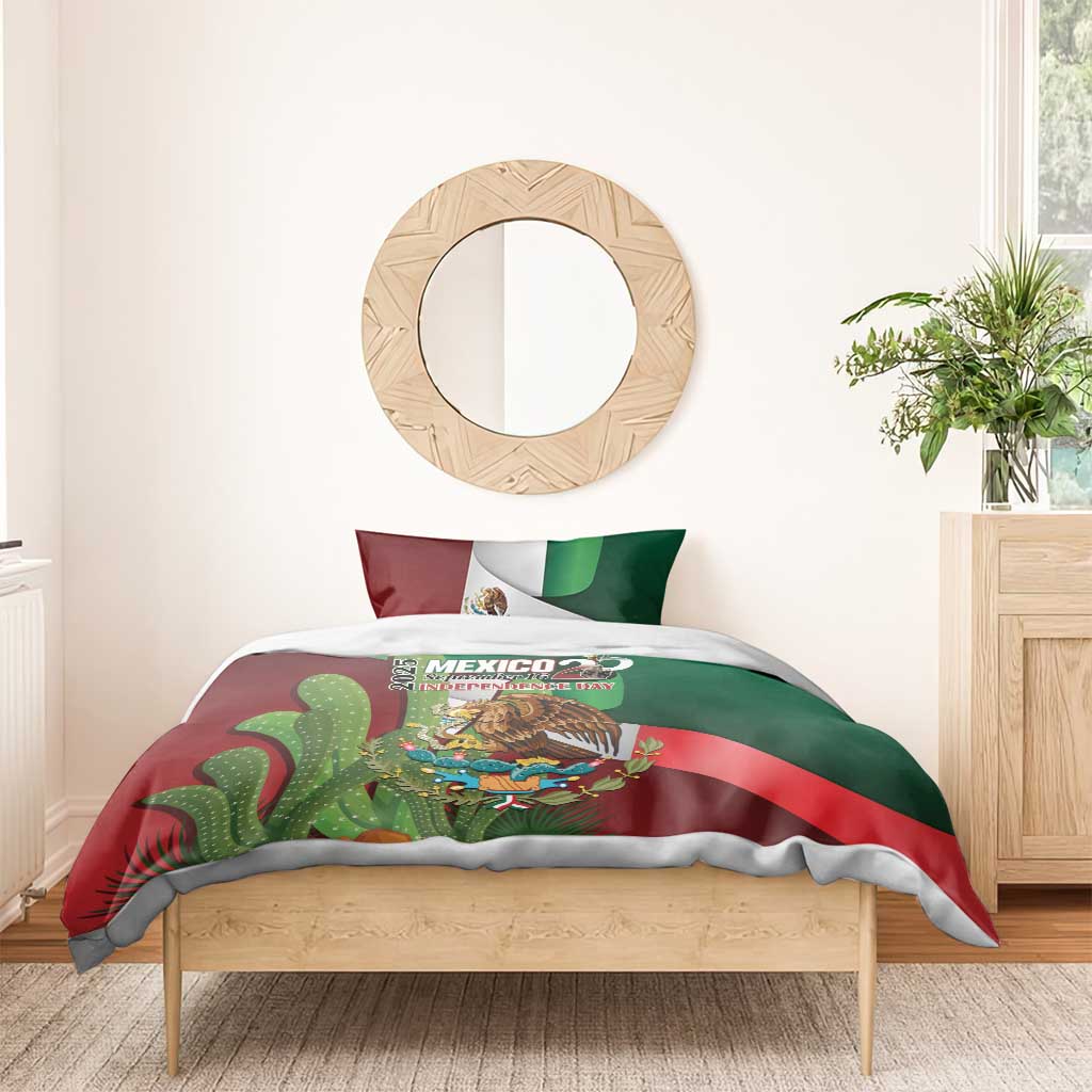 Mexico Independence Day 2025 Bedding Set 215th Anniversary Estados Unidos Mexicanos - Wonder Print Shop