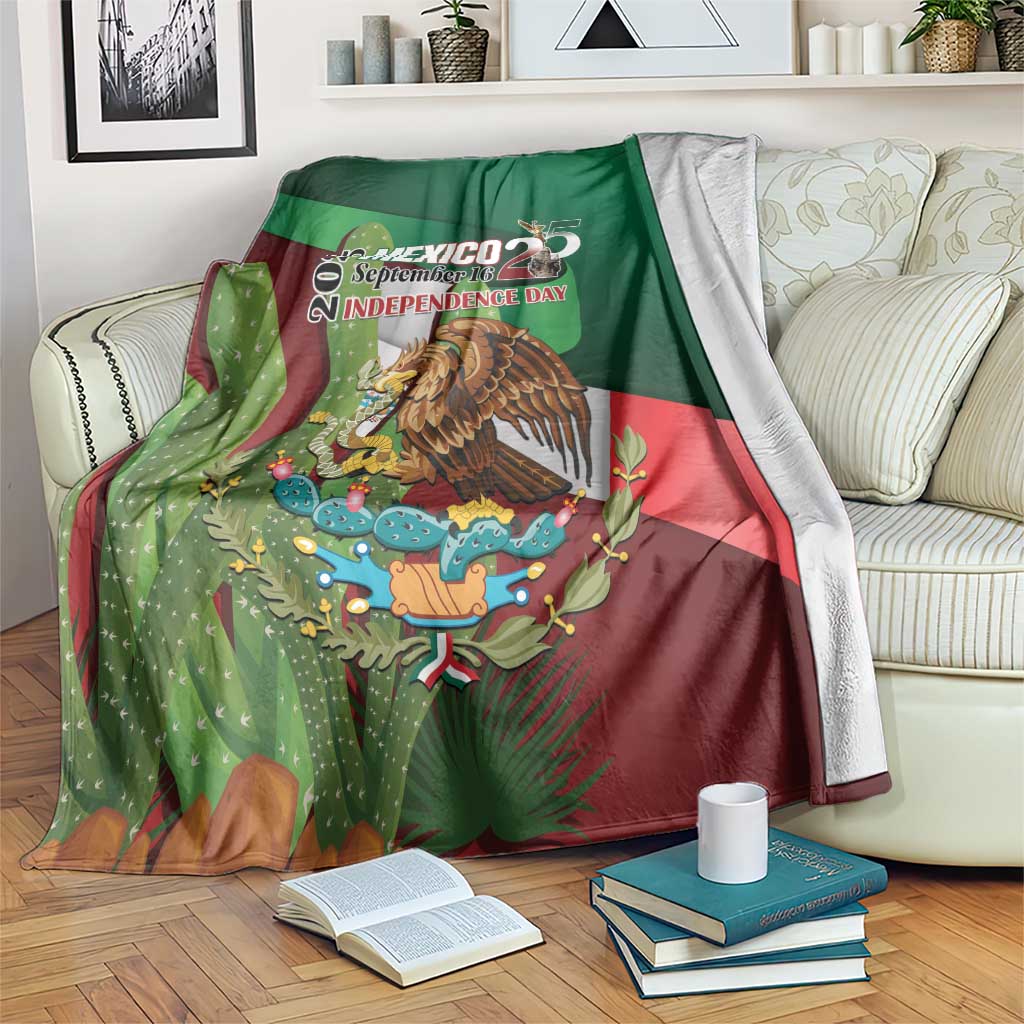 Mexico Independence Day 2025 Blanket 215th Anniversary Estados Unidos Mexicanos - Wonder Print Shop