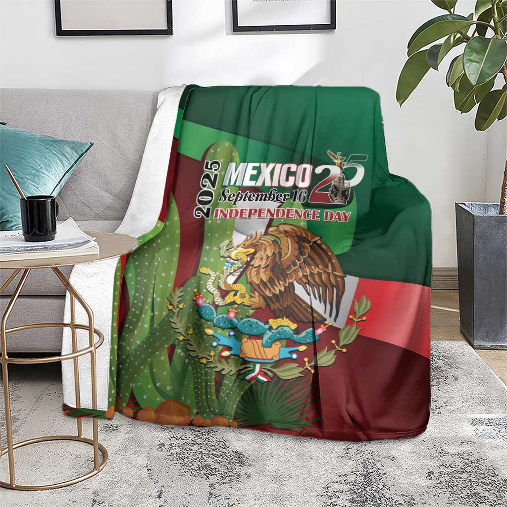 Mexico Independence Day 2025 Blanket 215th Anniversary Estados Unidos Mexicanos - Wonder Print Shop