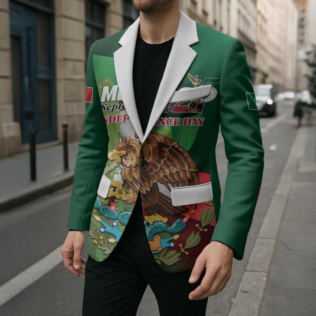 Mexico Independence Day 2025 Blazer 215th Anniversary Estados Unidos Mexicanos - Wonder Print Shop
