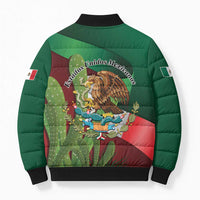 Mexico Independence Day 2025 Bomber Puffer Jacket 215th Anniversary Estados Unidos Mexicanos - Wonder Print Shop