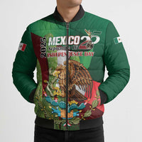 Mexico Independence Day 2025 Bomber Puffer Jacket 215th Anniversary Estados Unidos Mexicanos - Wonder Print Shop