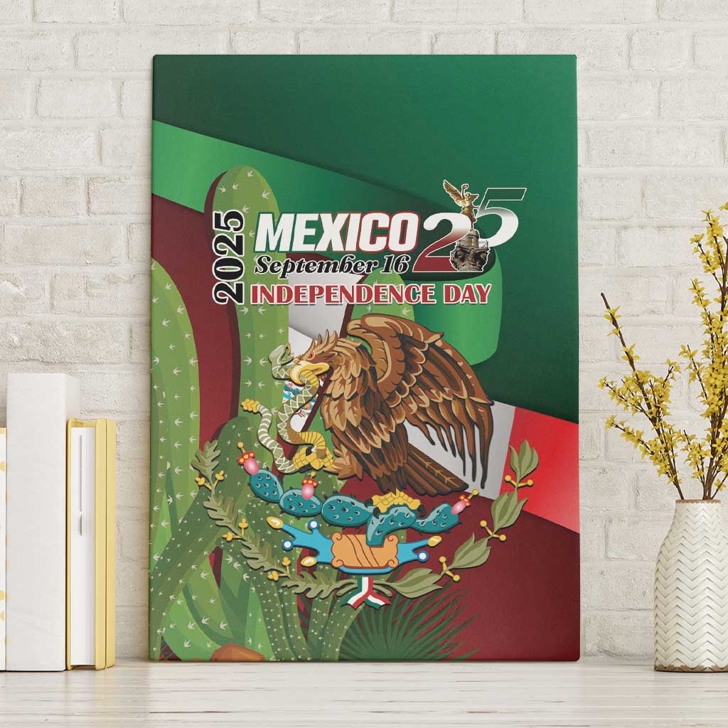 Mexico Independence Day 2025 Canvas Wall Art 215th Anniversary Estados Unidos Mexicanos - Wonder Print Shop