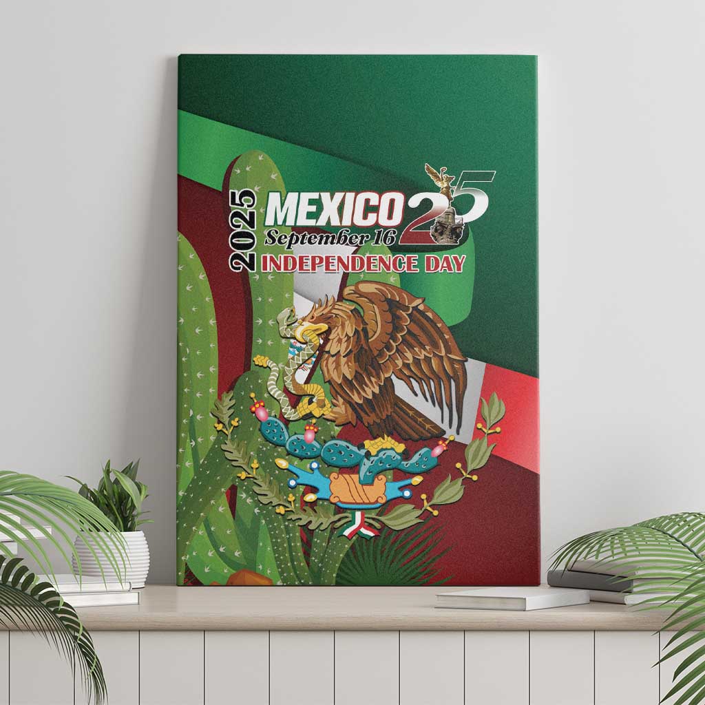 Mexico Independence Day 2025 Canvas Wall Art 215th Anniversary Estados Unidos Mexicanos - Wonder Print Shop