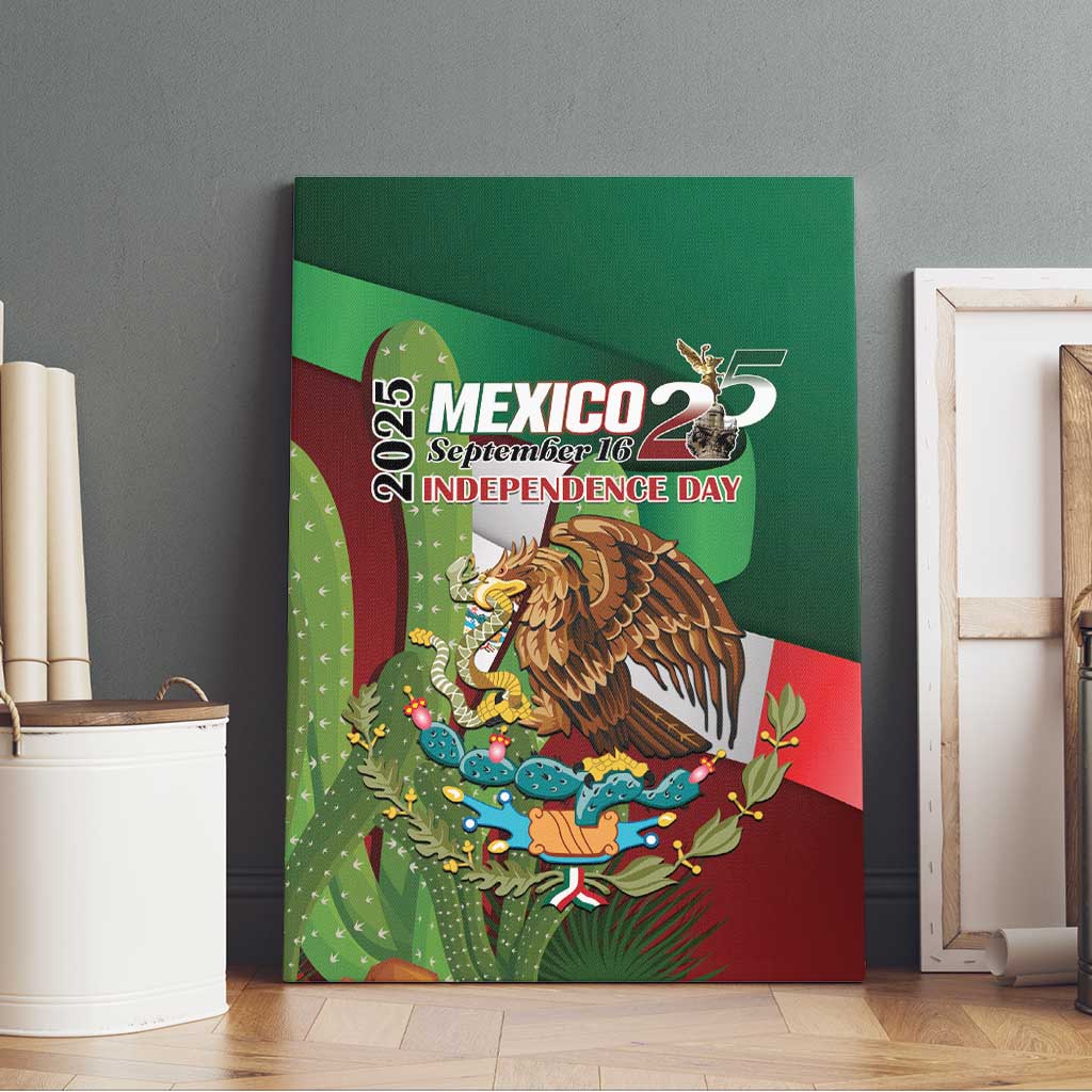 Mexico Independence Day 2025 Canvas Wall Art 215th Anniversary Estados Unidos Mexicanos - Wonder Print Shop