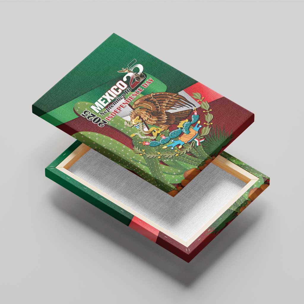Mexico Independence Day 2025 Canvas Wall Art 215th Anniversary Estados Unidos Mexicanos - Wonder Print Shop
