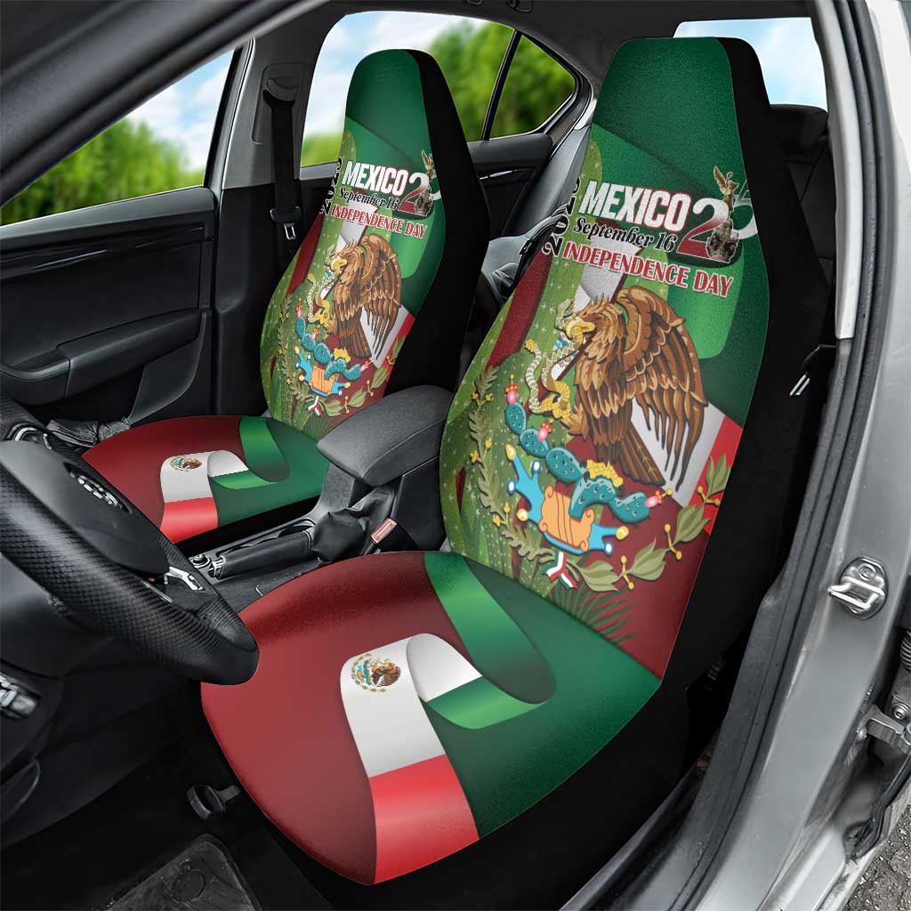 Mexico Independence Day 2025 Car Seat Cover 215th Anniversary Estados Unidos Mexicanos - Wonder Print Shop