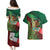 Mexico Independence Day 2025 Couples Matching Puletasi and Hawaiian Shirt 215th Anniversary Estados Unidos Mexicanos - Wonder Print Shop