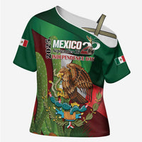 Mexico Independence Day 2025 Cross Shoulder Shirt 215th Anniversary Estados Unidos Mexicanos - Wonder Print Shop