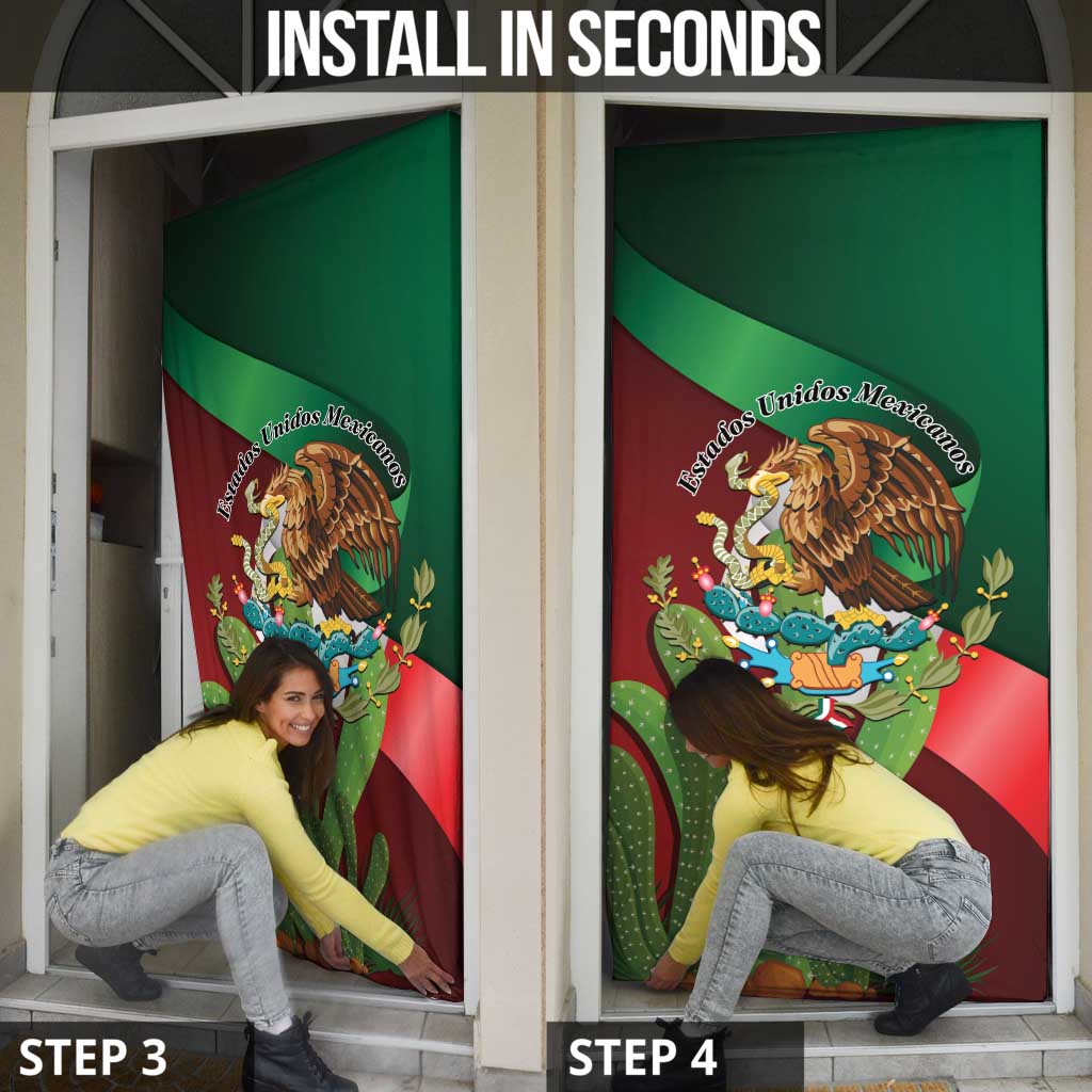 Mexico Independence Day 2025 Door Cover 215th Anniversary Estados Unidos Mexicanos - Wonder Print Shop