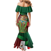 Mexico Independence Day 2025 Family Matching Mermaid Dress and Hawaiian Shirt 215th Anniversary Estados Unidos Mexicanos - Wonder Print Shop