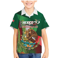 Mexico Independence Day 2025 Family Matching Mermaid Dress and Hawaiian Shirt 215th Anniversary Estados Unidos Mexicanos - Wonder Print Shop