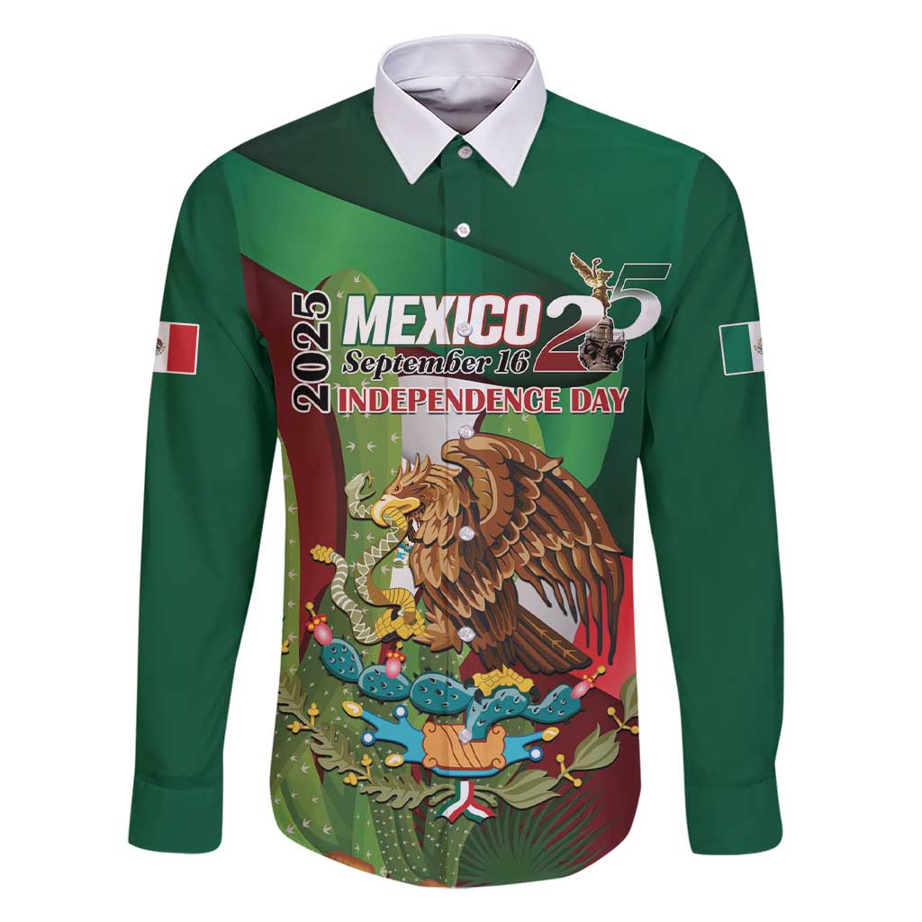 Mexico Independence Day 2025 Family Matching Short Sleeve Bodycon Dress and Hawaiian Shirt 215th Anniversary Estados Unidos Mexicanos - Wonder Print Shop
