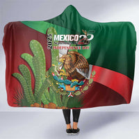 Mexico Independence Day 2025 Hooded Blanket 215th Anniversary Estados Unidos Mexicanos - Wonder Print Shop