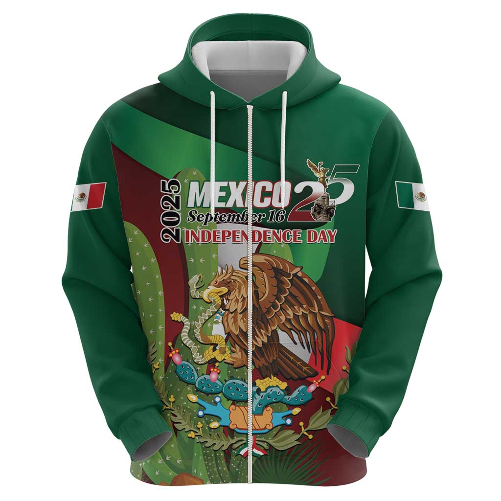 Mexico Independence Day 2025 Hoodie 215th Anniversary Estados Unidos Mexicanos - Wonder Print Shop