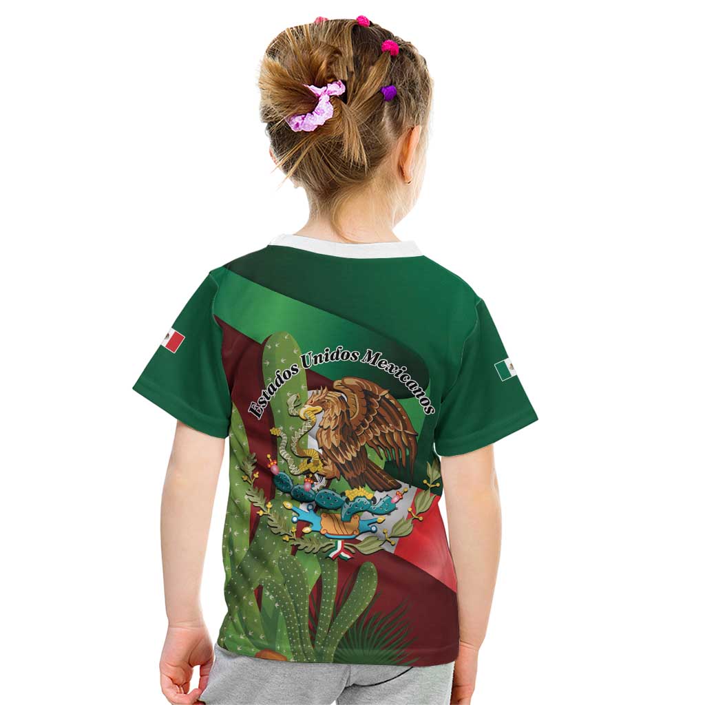 Mexico Independence Day 2025 Kid T Shirt 215th Anniversary Estados Unidos Mexicanos - Wonder Print Shop