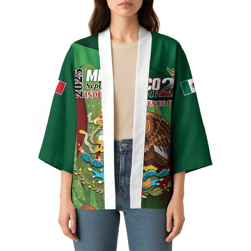 Mexico Independence Day 2025 Kimono 215th Anniversary Estados Unidos Mexicanos - Wonder Print Shop