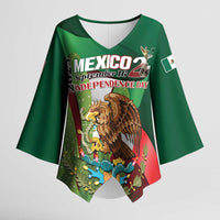 Mexico Independence Day 2025 Kimono Sleeve Blouse 215th Anniversary Estados Unidos Mexicanos - Wonder Print Shop
