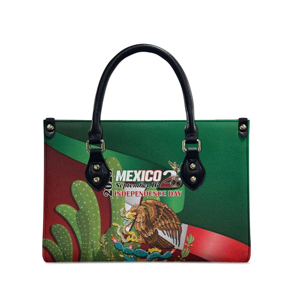 Mexico Independence Day 2025 Leather Bag 215th Anniversary Estados Unidos Mexicanos - Wonder Print Shop