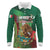Mexico Independence Day 2025 Long Sleeve Polo Shirt 215th Anniversary Estados Unidos Mexicanos - Wonder Print Shop