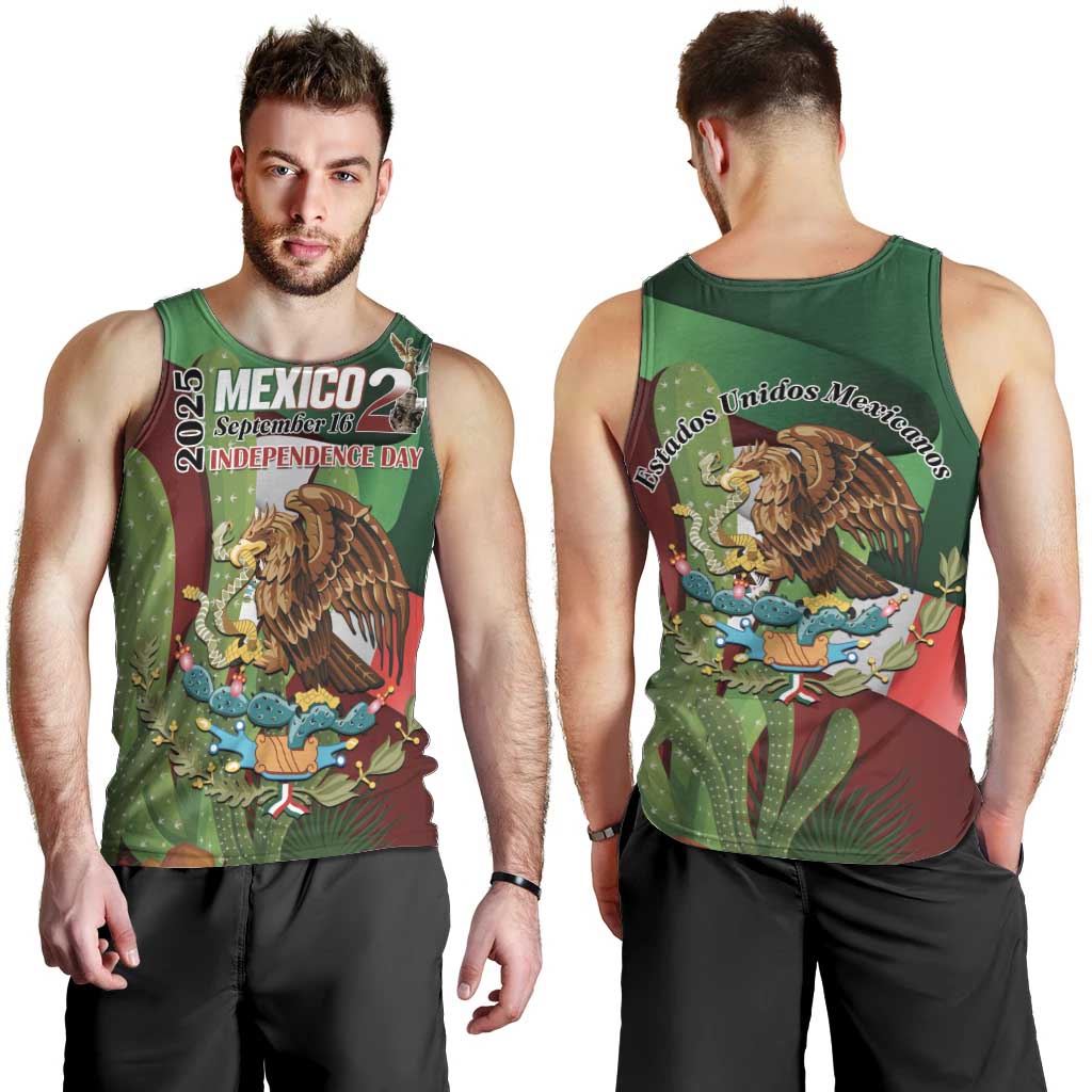 Mexico Independence Day 2025 Men Tank Top 215th Anniversary Estados Unidos Mexicanos - Wonder Print Shop