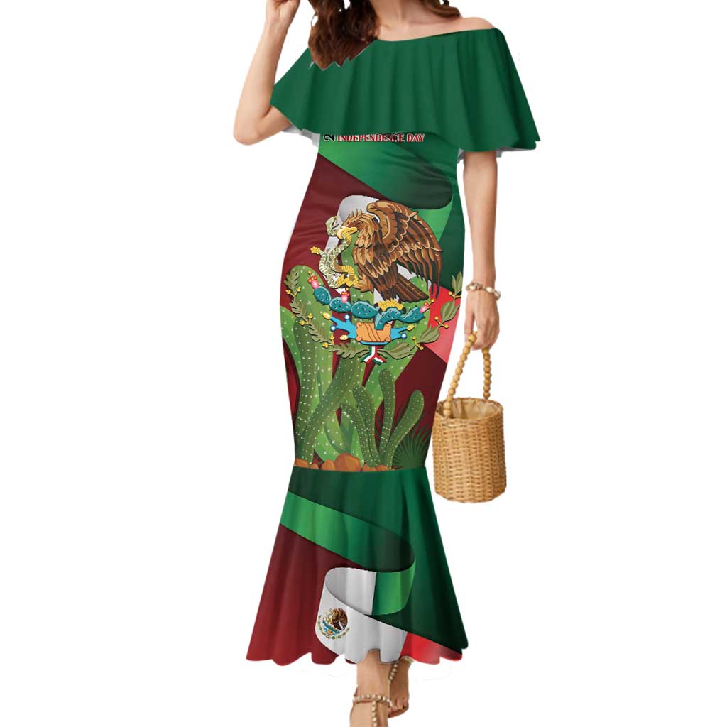 Mexico Independence Day 2025 Mermaid Dress 215th Anniversary Estados Unidos Mexicanos - Wonder Print Shop