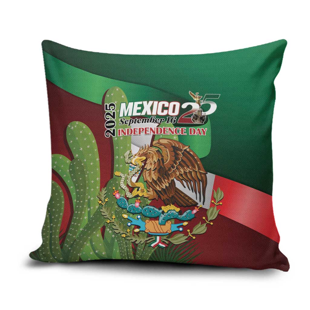 Mexico Independence Day 2025 Pillow Cover 215th Anniversary Estados Unidos Mexicanos - Wonder Print Shop