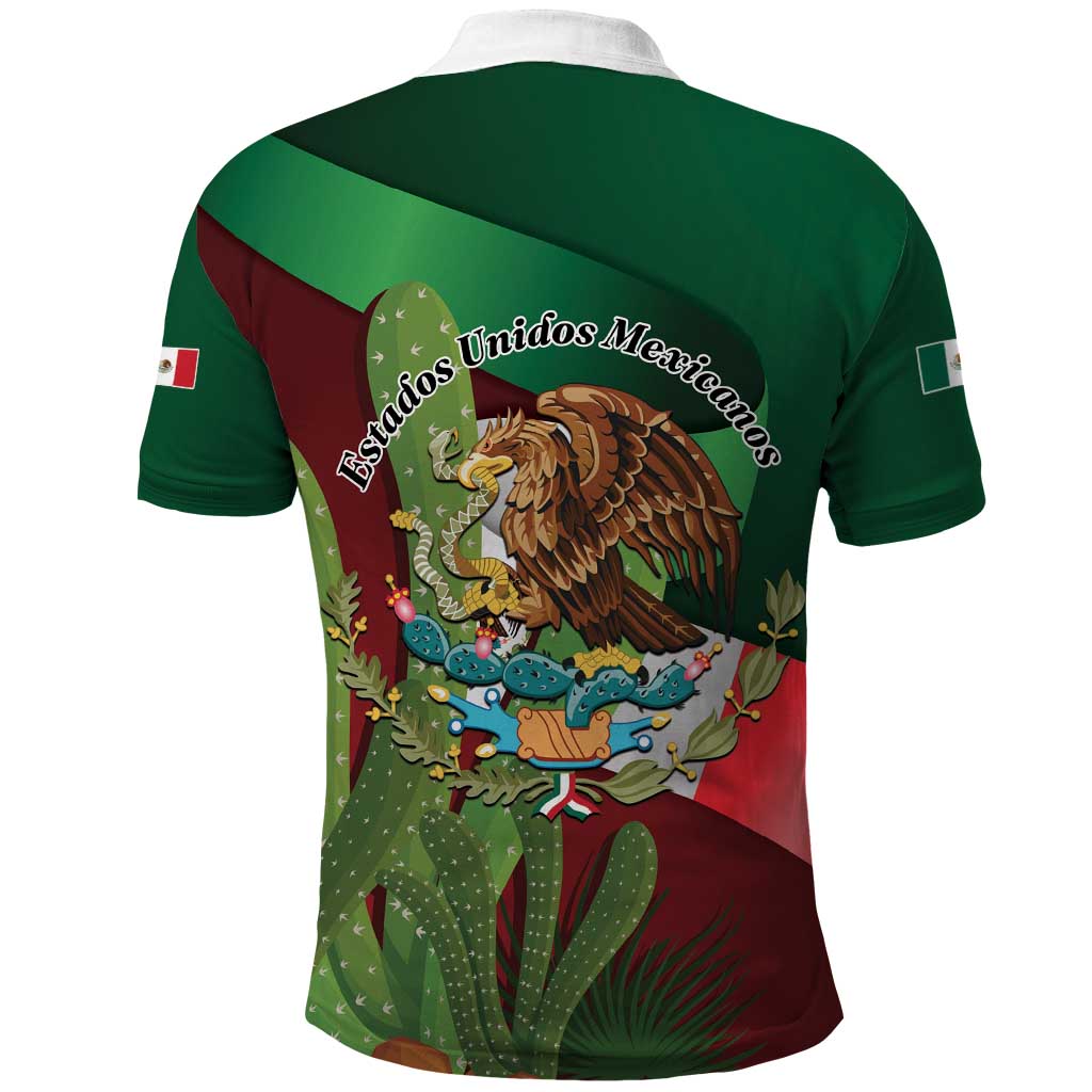 Mexico Independence Day 2025 Polo Shirt 215th Anniversary Estados Unidos Mexicanos - Wonder Print Shop