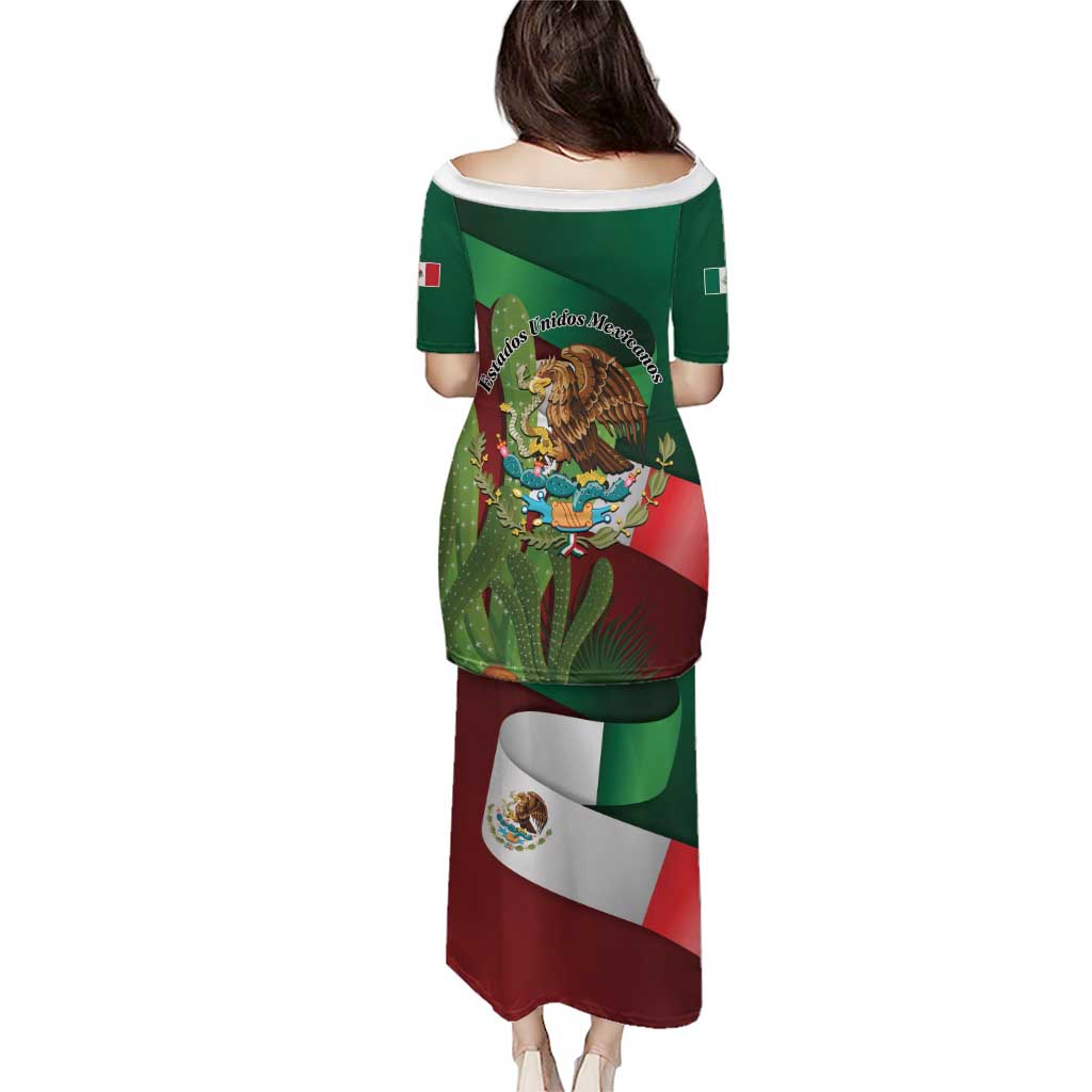 Mexico Independence Day 2025 Puletasi 215th Anniversary Estados Unidos Mexicanos - Wonder Print Shop
