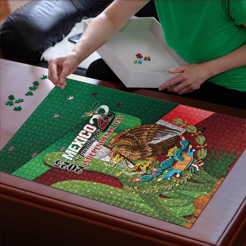 Mexico Independence Day 2025 Puzzle 215th Anniversary Estados Unidos Mexicanos - Wonder Print Shop
