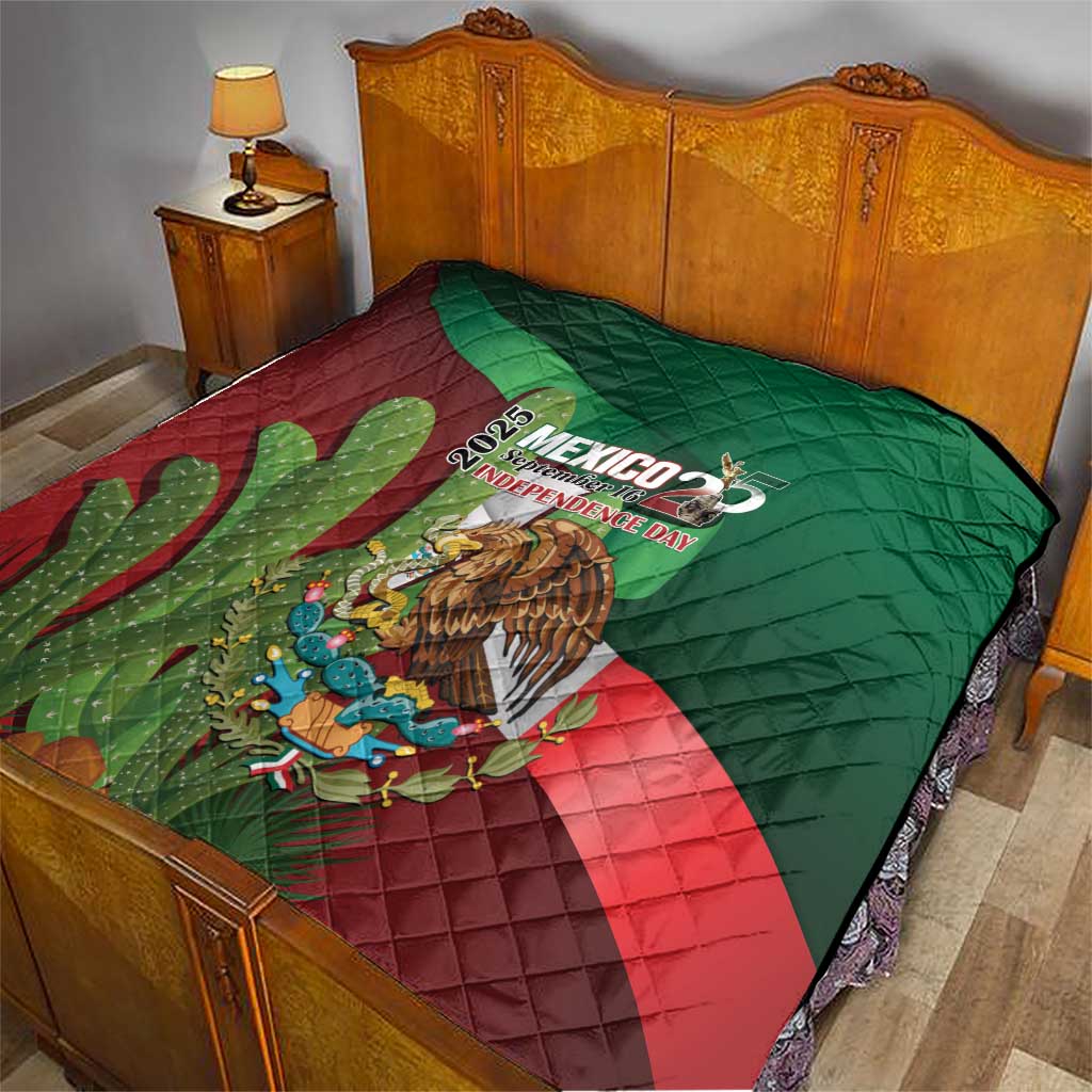 Mexico Independence Day 2025 Quilt 215th Anniversary Estados Unidos Mexicanos - Wonder Print Shop