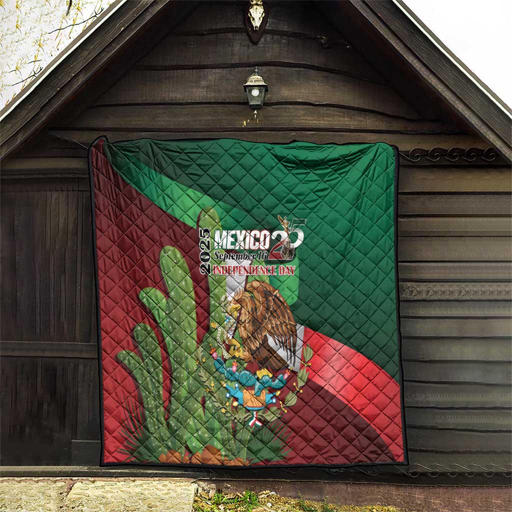 Mexico Independence Day 2025 Quilt 215th Anniversary Estados Unidos Mexicanos - Wonder Print Shop