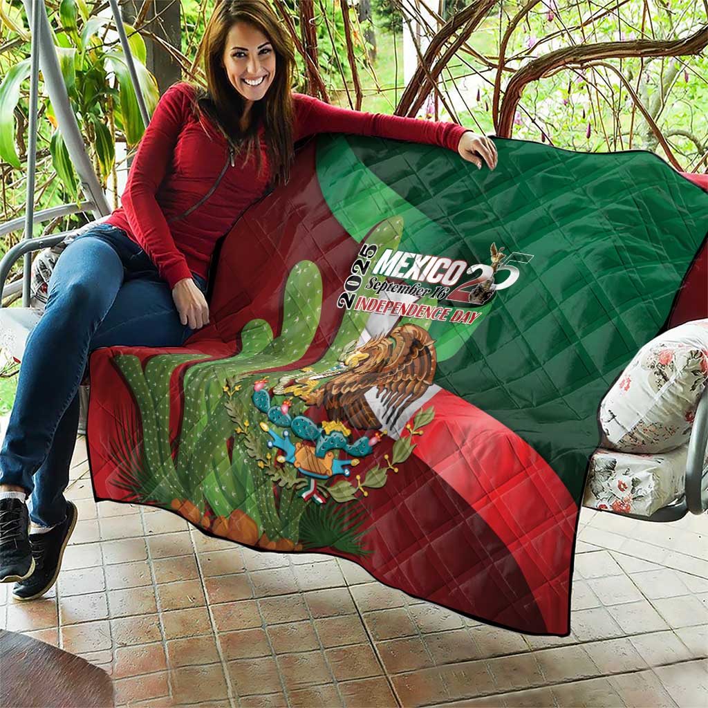 Mexico Independence Day 2025 Quilt 215th Anniversary Estados Unidos Mexicanos - Wonder Print Shop