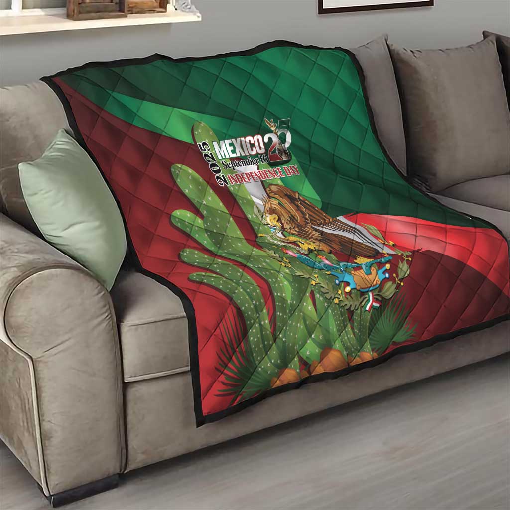 Mexico Independence Day 2025 Quilt 215th Anniversary Estados Unidos Mexicanos - Wonder Print Shop