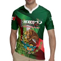 Mexico Independence Day 2025 Rugby Jersey 215th Anniversary Estados Unidos Mexicanos - Wonder Print Shop