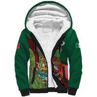 Mexico Independence Day 2025 Sherpa Hoodie 215th Anniversary Estados Unidos Mexicanos - Wonder Print Shop