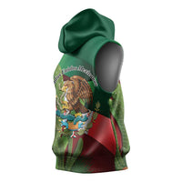 Mexico Independence Day 2025 Sleeveless Hoodie 215th Anniversary Estados Unidos Mexicanos - Wonder Print Shop