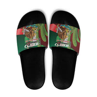 Mexico Independence Day 2025 Slide Sandals 215th Anniversary Estados Unidos Mexicanos - Wonder Print Shop