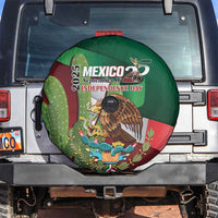 Mexico Independence Day 2025 Spare Tire Cover 215th Anniversary Estados Unidos Mexicanos - Wonder Print Shop
