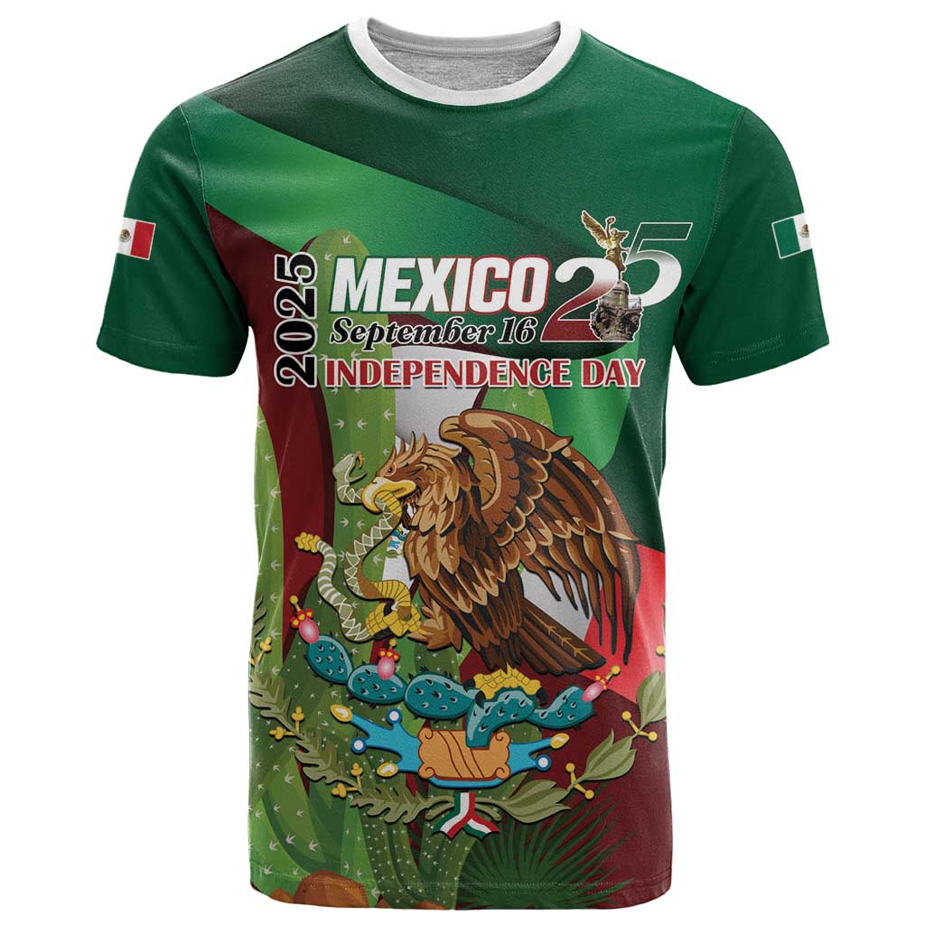 Mexico Independence Day 2025 T Shirt 215th Anniversary Estados Unidos Mexicanos - Wonder Print Shop